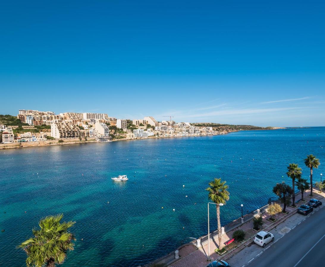 Blue Harbour 2 Bedroom Seafront Apartments With Stunning Seaviews - By Getawaysmalta San Pawl il-Baħar Kültér fotó