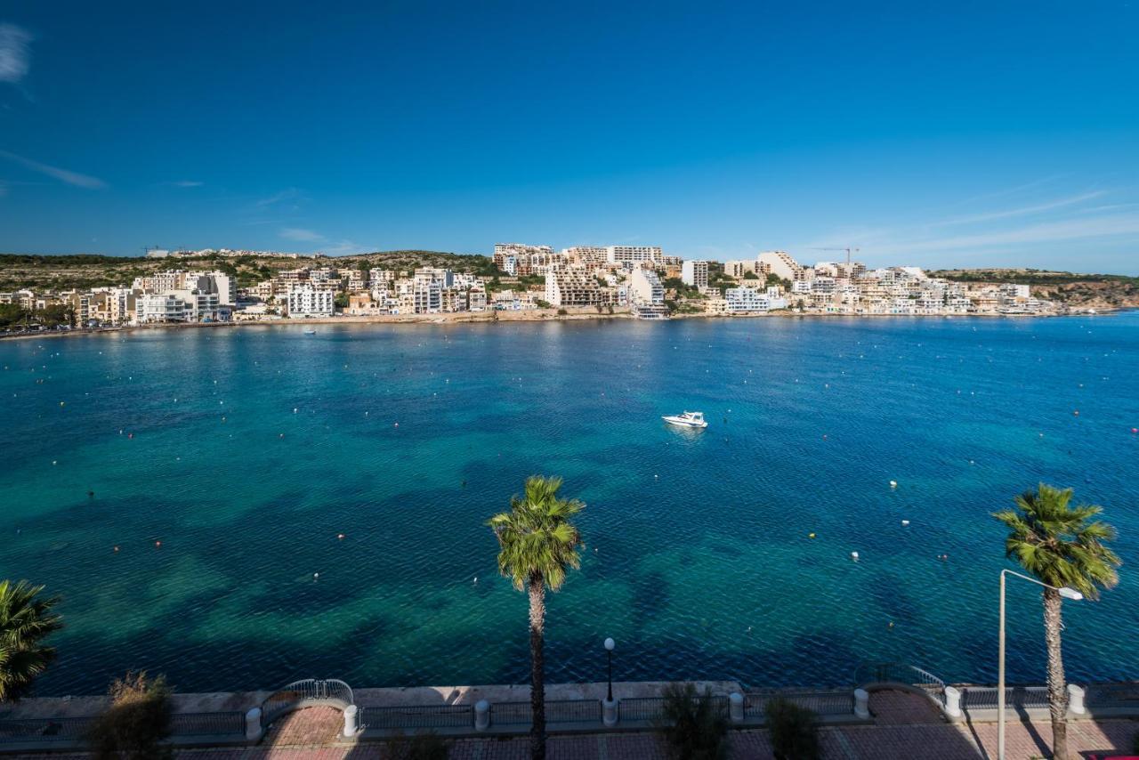 Blue Harbour 2 Bedroom Seafront Apartments With Stunning Seaviews - By Getawaysmalta San Pawl il-Baħar Kültér fotó